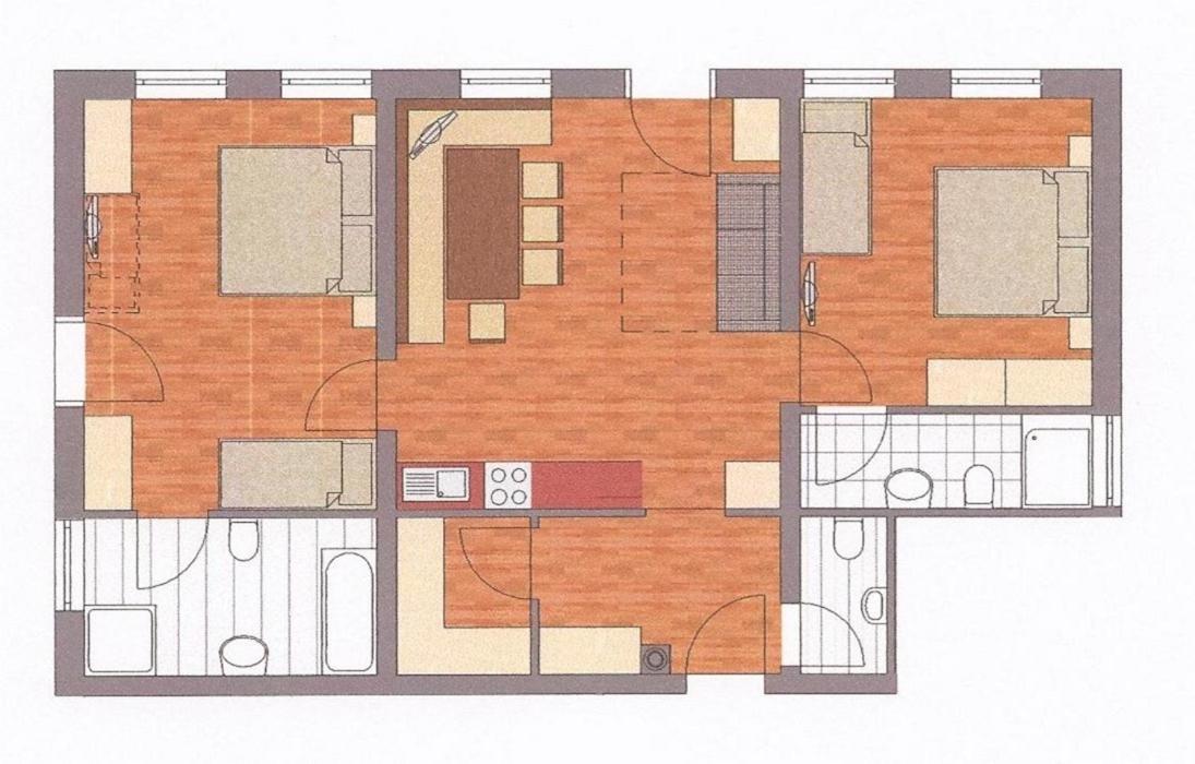 Appartement Tauernhof ไคลนาร์ล ภายนอก รูปภาพ