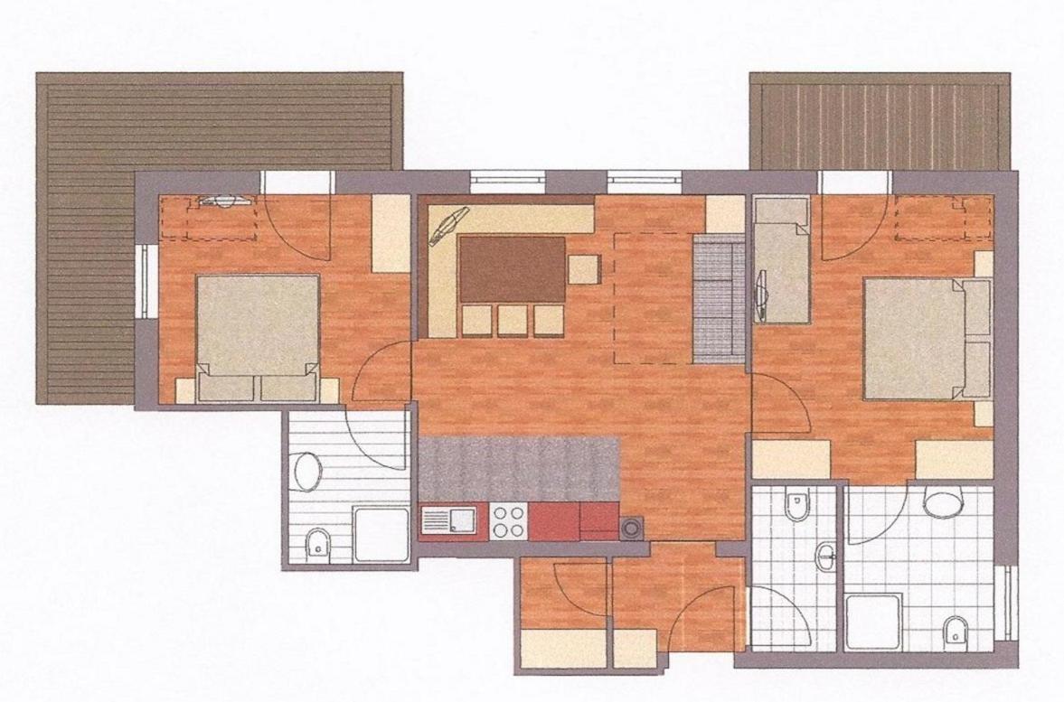 Appartement Tauernhof ไคลนาร์ล ภายนอก รูปภาพ